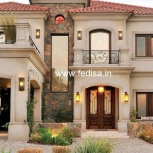 Exterior House Luxury Villa Luxury  House House Front Design Home Front Design-3361