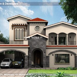 Exterior House Luxury Villa Luxury  House House Front Design Home Front Design-3375