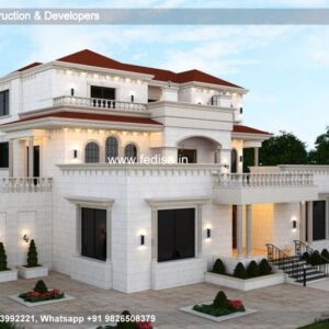 Exterior House Luxury Villa Luxury  House House Front Design Home Front Design-3393