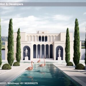 Exterior House Luxury Villa Luxury  House House Front Design Home Front Design-3398