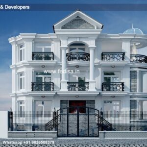 Exterior House Luxury Villa Luxury  House House Front Design Home Front Design-3409