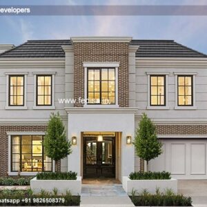 Exterior House Luxury Villa Luxury  House House Front Design Home Front Design-3421