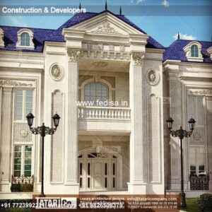 Exterior House Luxury Villa Luxury  House House Front Design Home Front Design-3424