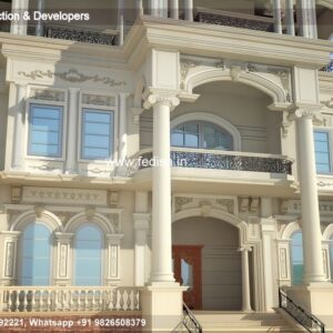 Exterior House Luxury Villa Luxury  House House Front Design Home Front Design-3479