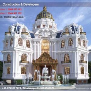 Exterior House Luxury Villa Luxury  House House Front Design Home Front Design-3480