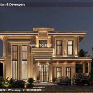 Exterior House Luxury Villa Luxury  House House Front Design Home Front Design-3563