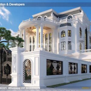 Exterior House Luxury Villa Luxury  House House Front Design Home Front Design-3575