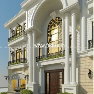 Exterior House Luxury Villa Luxury  House House Front Design Home Front Design-3577