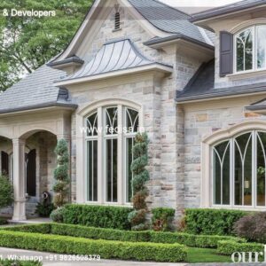 Exterior House Luxury Villa Luxury  House House Front Design Home Front Design-3629