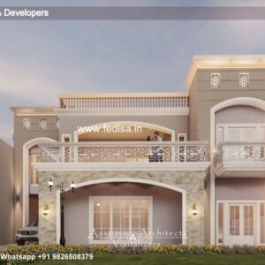 Exterior House Luxury Villa Luxury  House House Front Design Home Front Design-3631