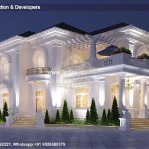 Exterior House Luxury Villa Luxury  House House Front Design Home Front Design-3633