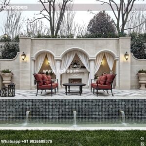 Exterior House Luxury Villa Luxury  House House Front Design Home Front Design-3659