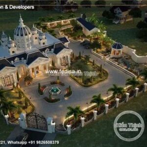 Exterior House Luxury Villa Luxury  House House Front Design Home Front Design-3660