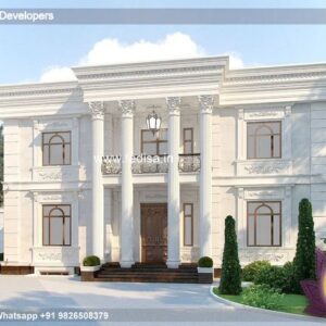 Exterior House Luxury Villa Luxury  House House Front Design Home Front Design-3663