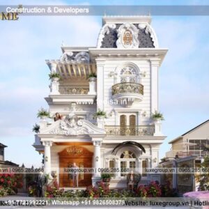 Exterior House Luxury Villa Luxury  House House Front Design Home Front Design-3670