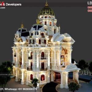 Exterior House Luxury Villa Luxury  House House Front Design Home Front Design-3702