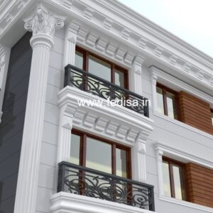 Exterior House Luxury Villa Luxury  House House Front Design Home Front Design-3713
