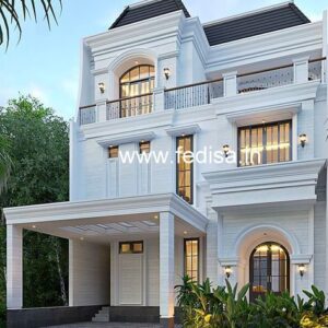 Exterior House Luxury Villa Luxury  House House Front Design Home Front Design-3725