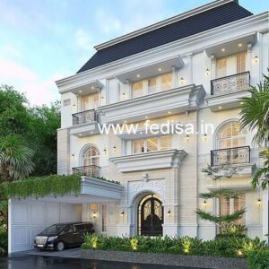 Exterior House Luxury Villa Luxury  House House Front Design Home Front Design-3735
