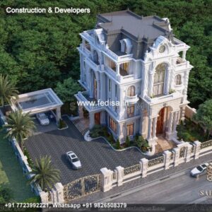 Exterior House Luxury Villa Luxury  House House Front Design Home Front Design-3751