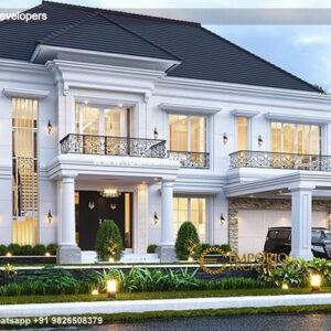 Exterior House Luxury Villa Luxury  House House Front Design Home Front Design-3780