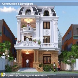 Exterior House Luxury Villa Luxury  House House Front Design Home Front Design-3803
