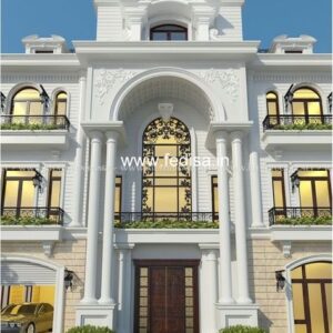 Exterior House Luxury Villa Luxury  House House Front Design Home Front Design-3828