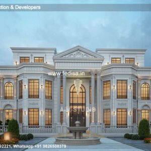 Exterior House Luxury Villa Luxury  House House Front Design Home Front Design-3831
