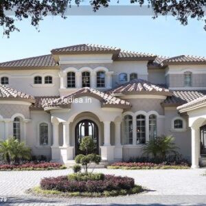 Exterior House Luxury Villa Luxury  House House Front Design Home Front Design-3843