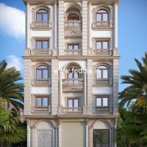 Exterior House Luxury Villa Luxury  House House Front Design Home Front Design-3856