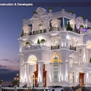 Exterior House Luxury Villa Luxury  House House Front Design Home Front Design-3857