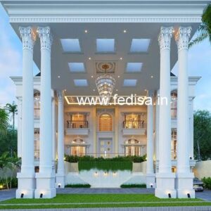 Exterior House Luxury Villa Luxury  House House Front Design Home Front Design-3896