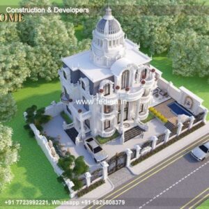 Exterior House Luxury Villa Luxury  House House Front Design Home Front Design-3927