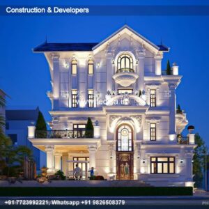 Exterior House Luxury Villa Luxury  House House Front Design Home Front Design-3934