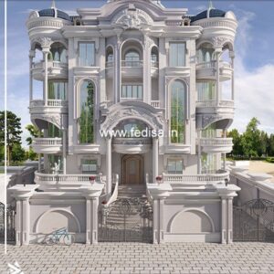 Exterior House Luxury Villa Luxury  House House Front Design Home Front Design-3940