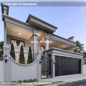 Exterior House Luxury Villa Luxury  House House Front Design Home Front Design-3948