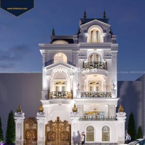 Exterior House Luxury Villa Luxury  House House Front Design Home Front Design-3964