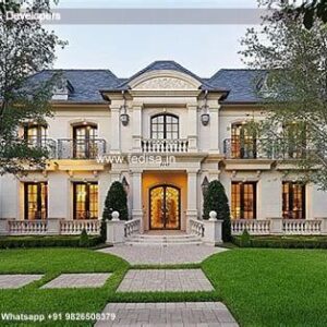 Exterior House Luxury Villa Luxury  House House Front Design Home Front Design-3976