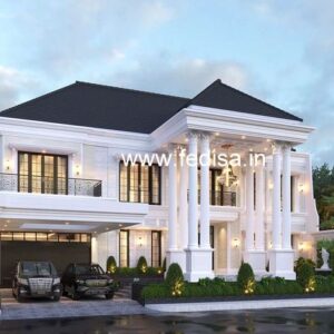 Exterior House Luxury Villa Luxury  House House Front Design Home Front Design-4013