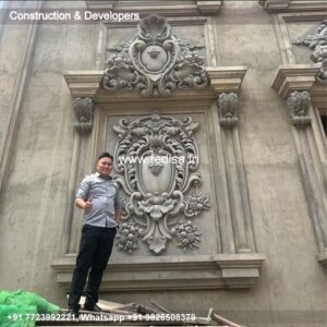 Exterior House Luxury Villa Luxury  House House Front Design Home Front Design-4052