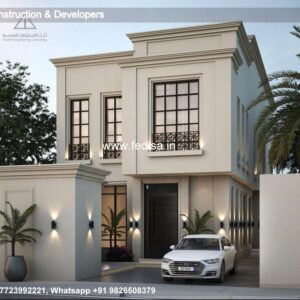 Exterior House Luxury Villa Luxury  House House Front Design Home Front Design-4053