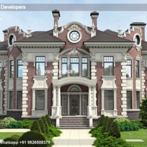 Exterior House Luxury Villa Luxury  House House Front Design Home Front Design-4076