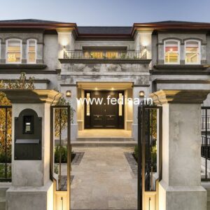 Exterior House Luxury Villa Luxury  House House Front Design Home Front Design-4088