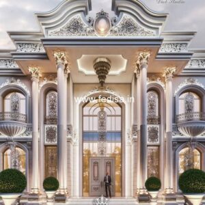 Exterior House Luxury Villa Luxury  House House Front Design Home Front Design-4131