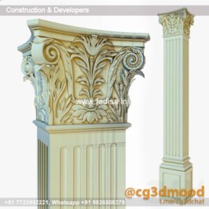 Exterior House Luxury Villa Luxury  House House Front Design Home Front Design-4159