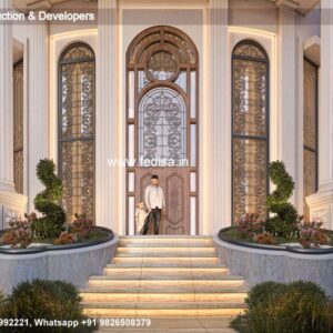 Exterior House Luxury Villa Luxury  House House Front Design Home Front Design-4172