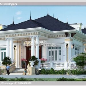 Exterior House Luxury Villa Luxury  House House Front Design Home Front Design-4173