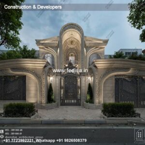 Exterior House Luxury Villa Luxury  House House Front Design Home Front Design-4216
