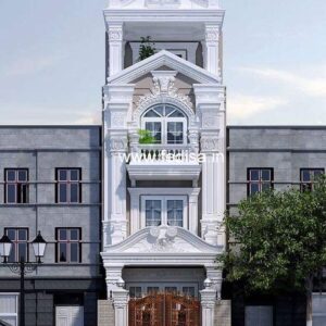 Exterior House Luxury Villa Luxury  House House Front Design Home Front Design-4226