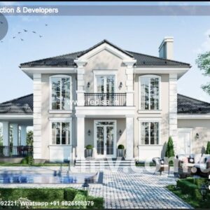 Exterior House Luxury Villa Luxury  House House Front Design Home Front Design-4247